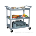 Catering Kitchen Plastic Bussing Transport Trolley